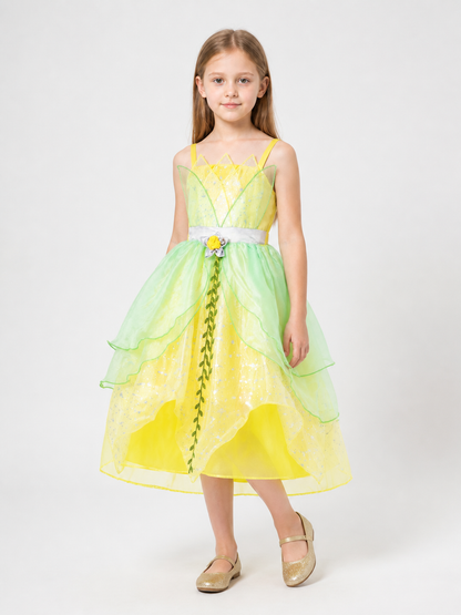 Light Green Princess Costume for Halloween