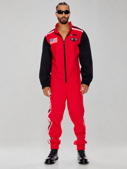 F1-Style Racing Cosplay Jumpsuit