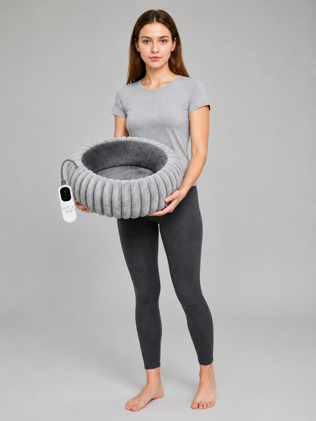 Heated Pet Bed, Gray product detail