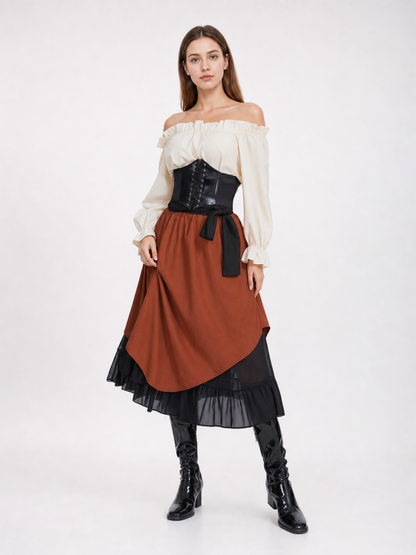Halloween Pirate Costume with Accessories