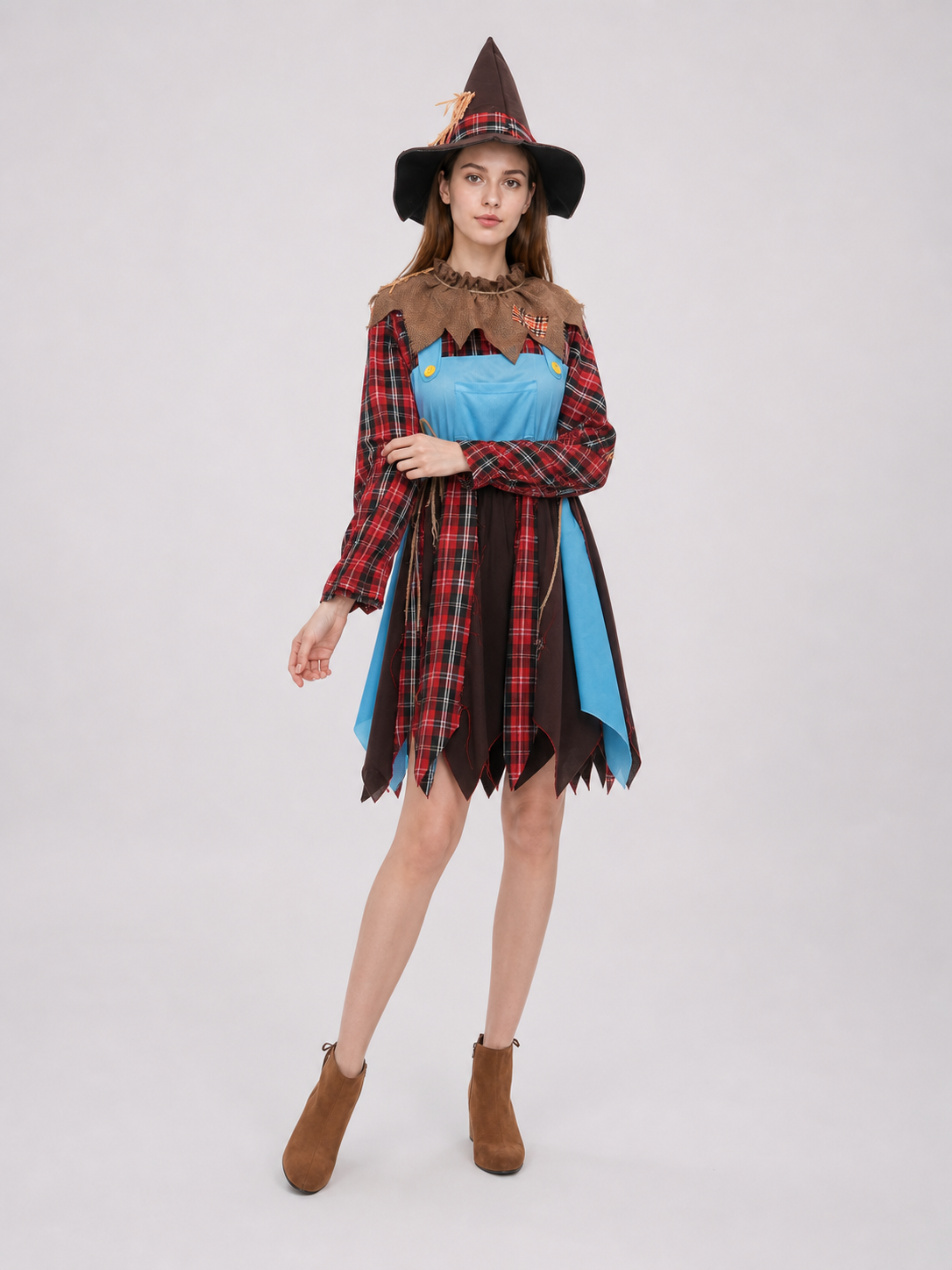 Scarecrow Costume: Dress and Hat