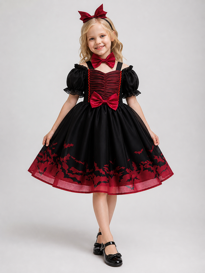 Girls' Bat Costume Dress Costume Dresses detail