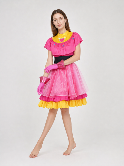 Ai Hoshino Cosplay Costume with Dress and Accessories