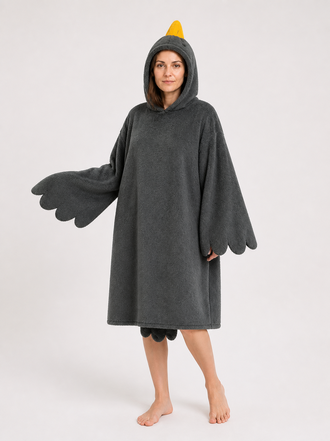 Gray Goose Costume, One-Piece Costumes detail