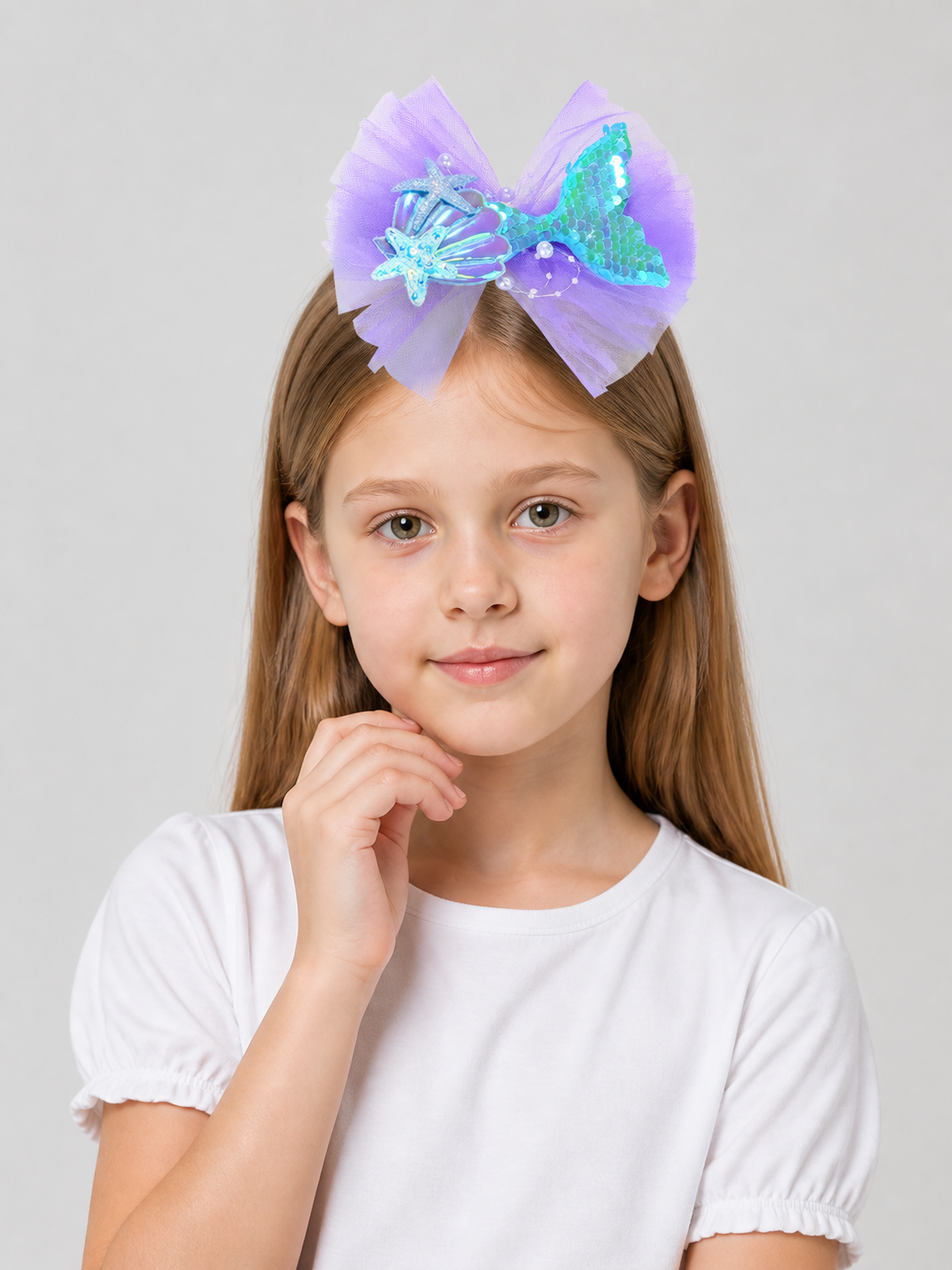 Halloween Carnival Shell Headband Costume Headwear detail