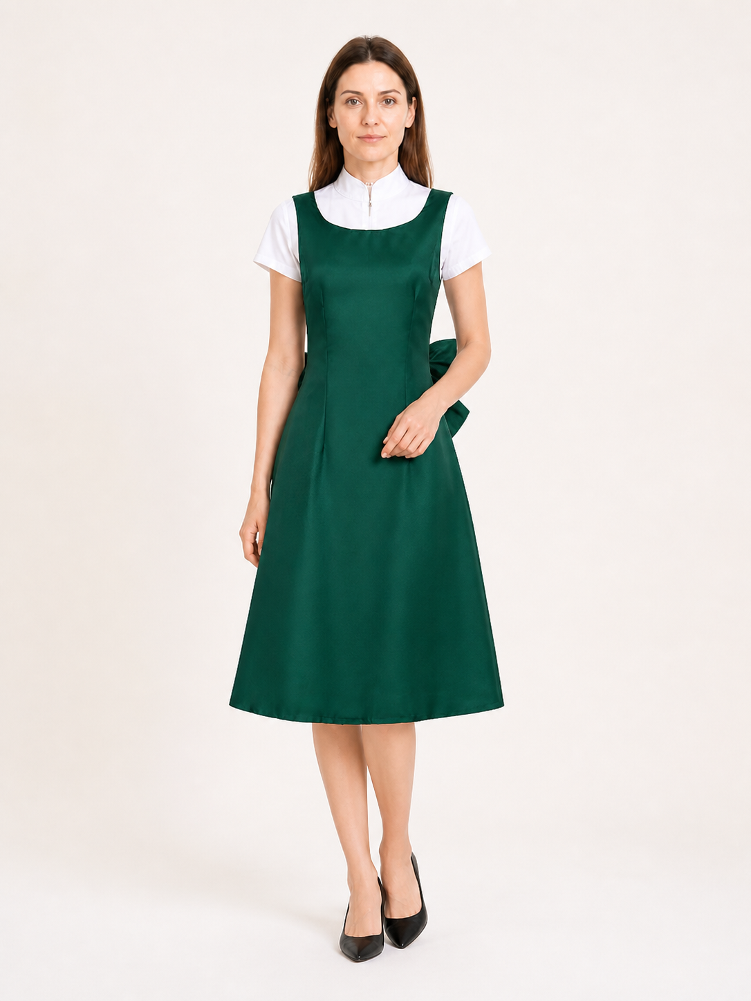 Naruto Uzumaki Kushina Cosplay Dress with Blouse and Bow Costume Dresses detail