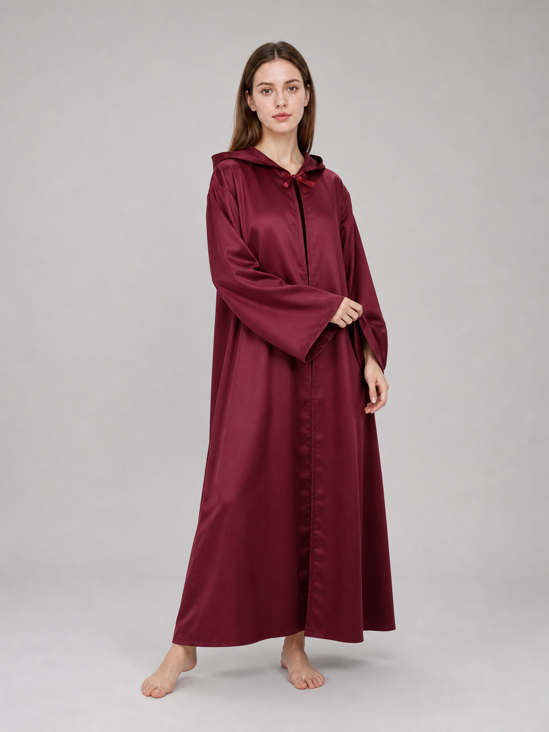 Hooded Cosplay Cloak, Burgundy