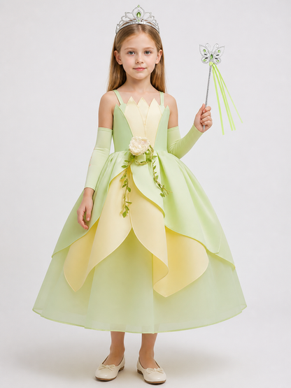 Green and Yellow Princess Halloween Costume