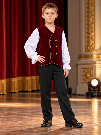 Children's Stage Costume in Russian Folk Style Costumes detail
