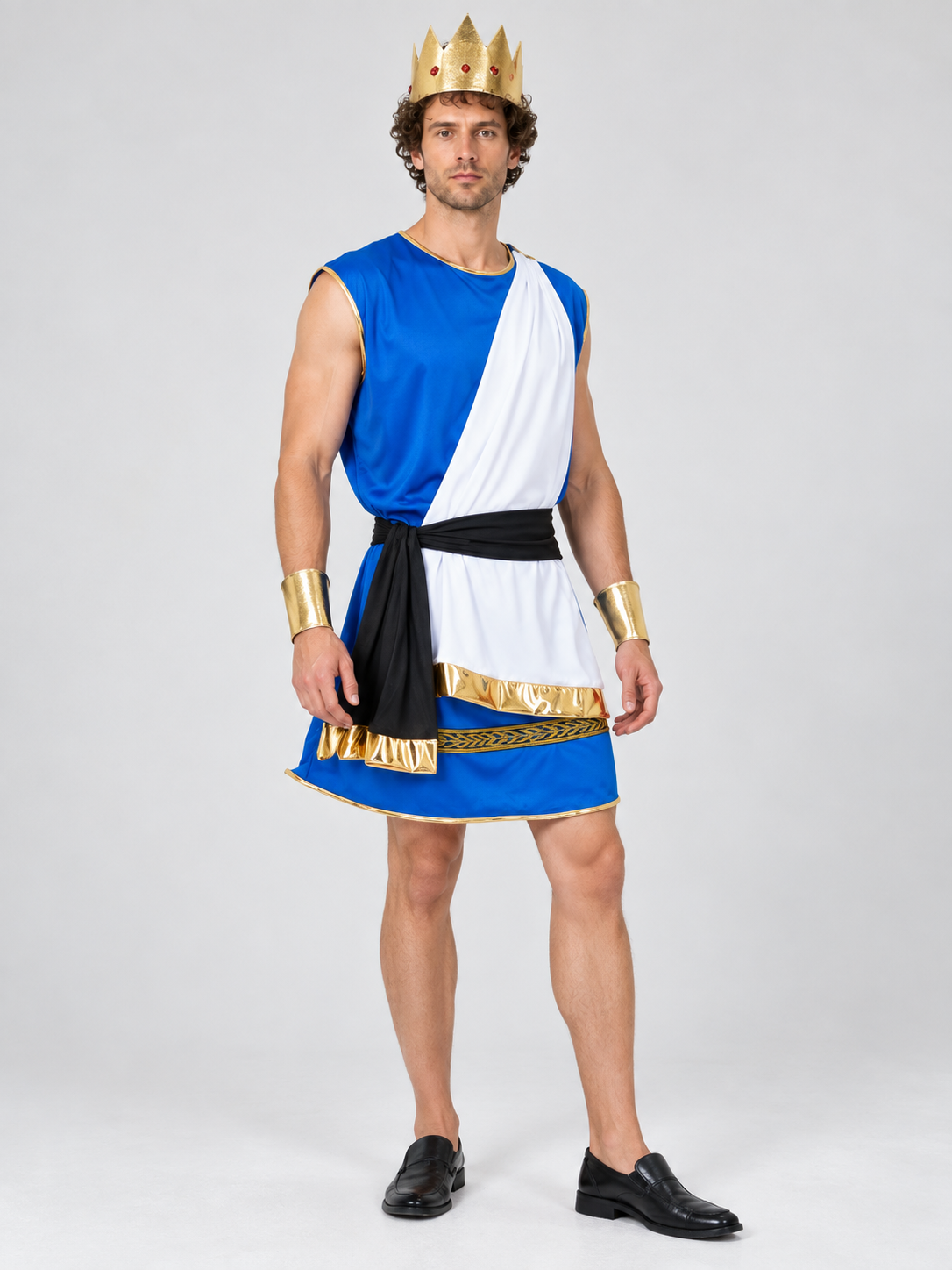Carnival Costume with Tunic and Draping