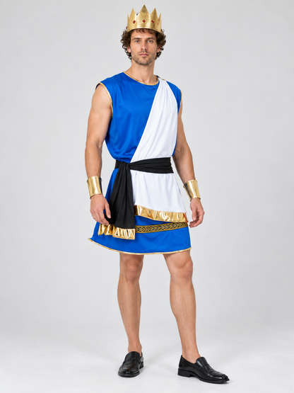 Carnival Costume with Tunic and Draping