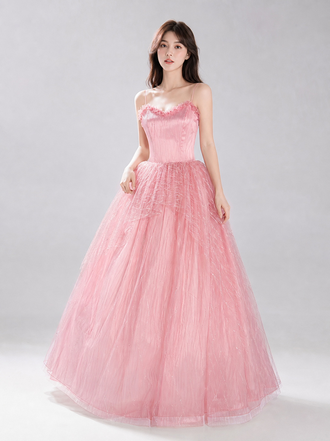 Pink Glinda cosplay dress for Halloween