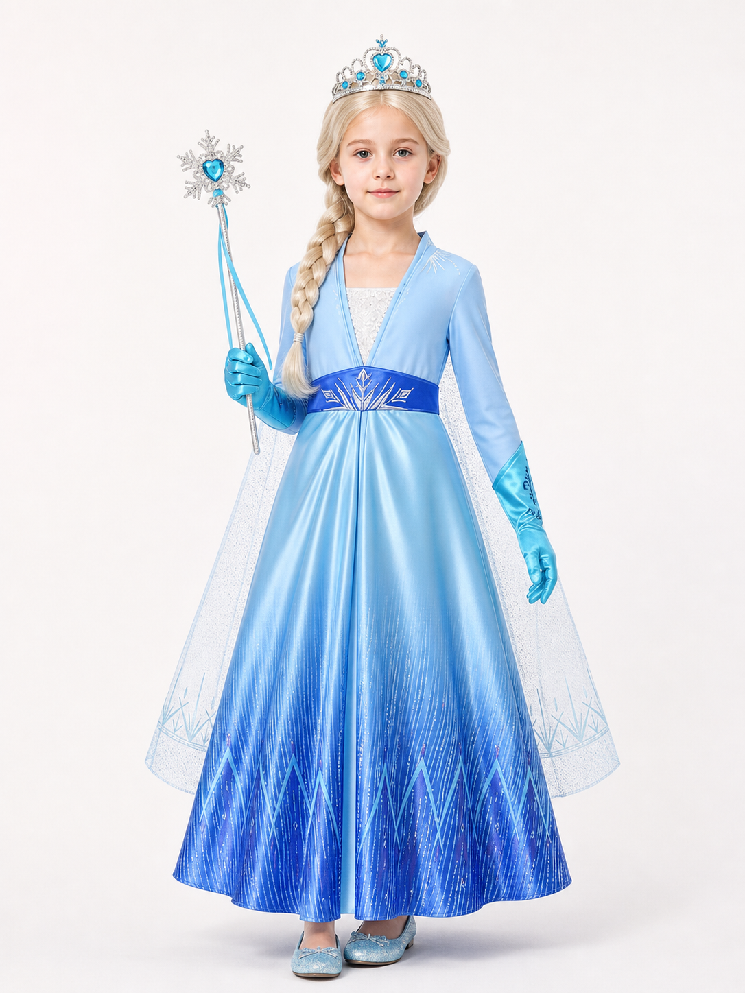 Ice Princess Costume with Accessories
