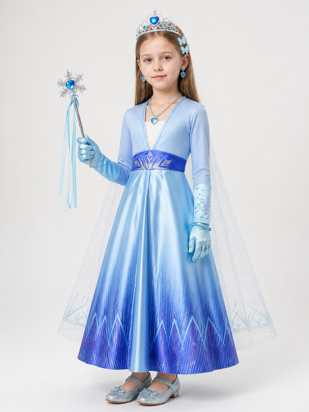 Snow Queen Halloween Carnival Costume Costumes detail