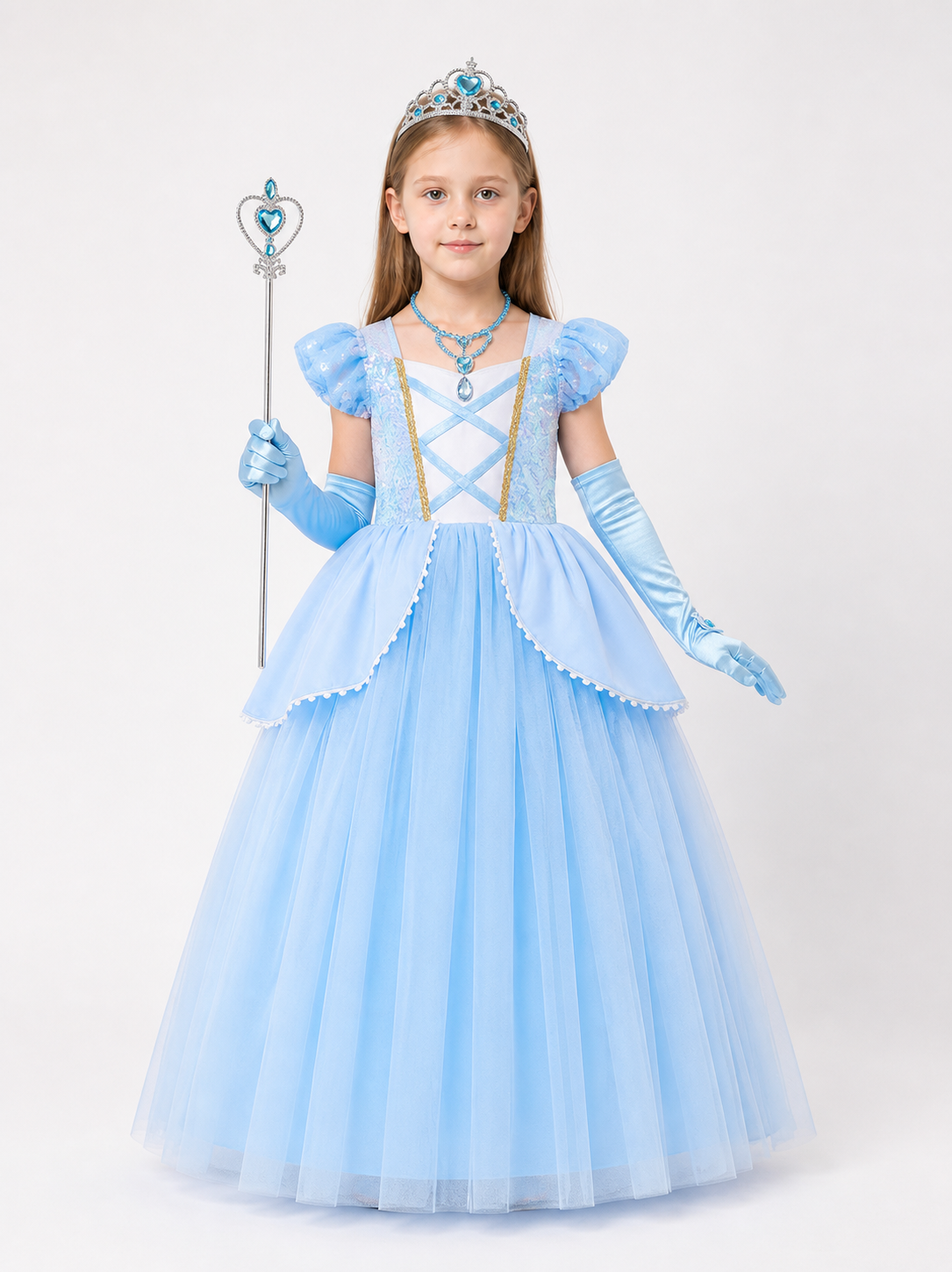 Blue Princess Halloween Costume