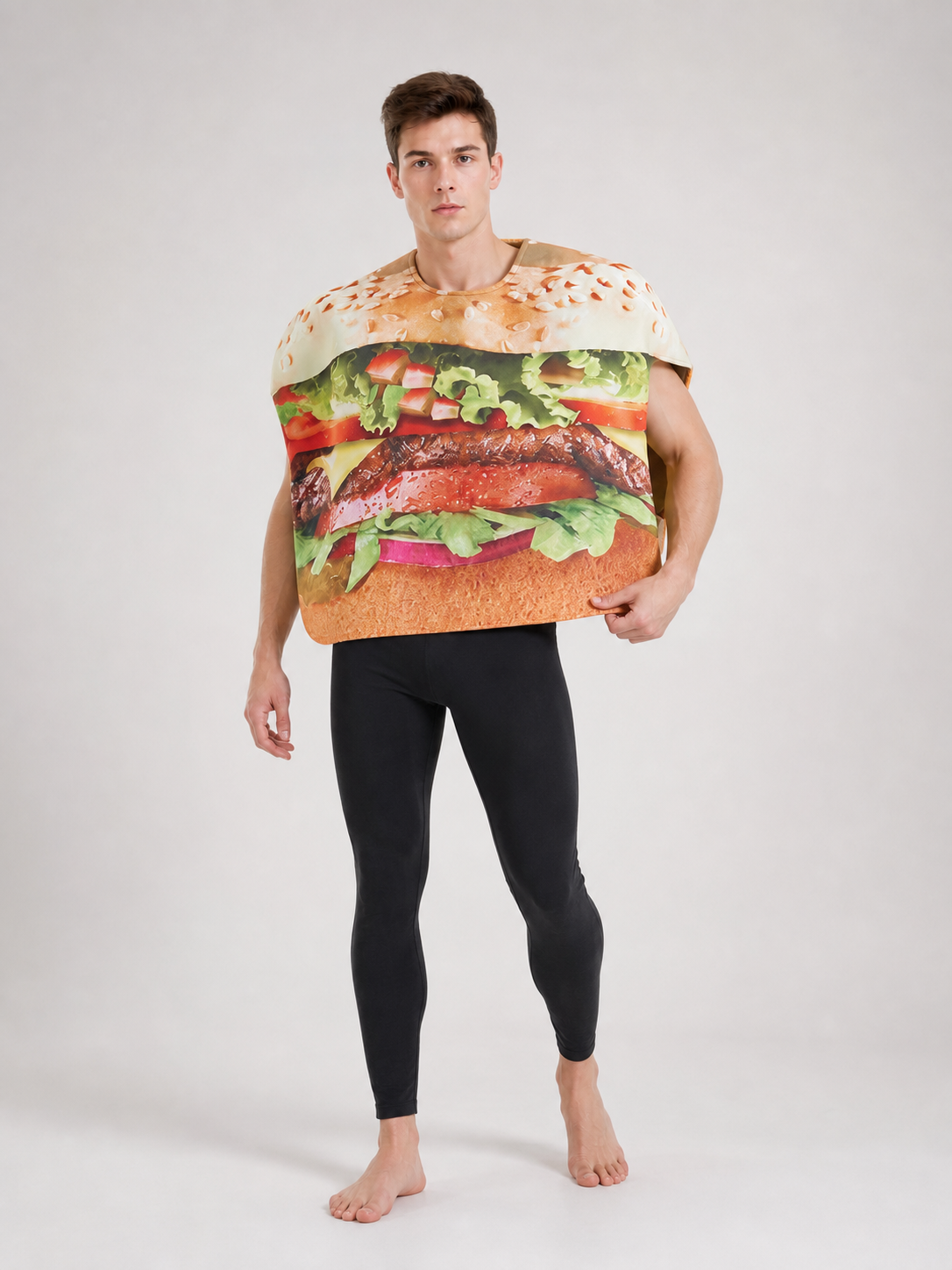 Hamburger Costume for Halloween, Parties, and Stage Performances