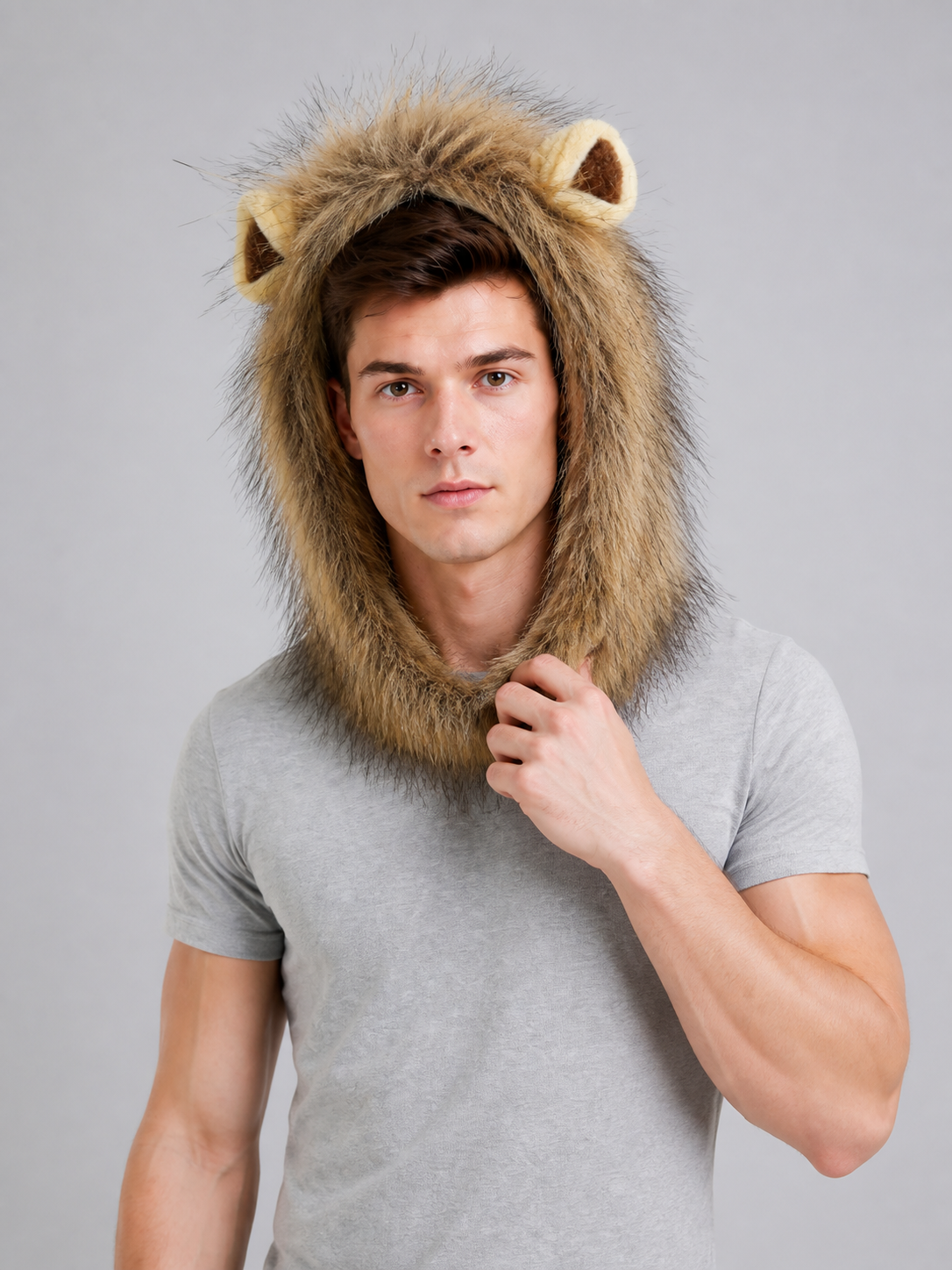 Halloween Carnival Lion Headwear Costumes detail