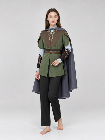 Legolas The Lord of the Rings Cosplay Costume with Cape