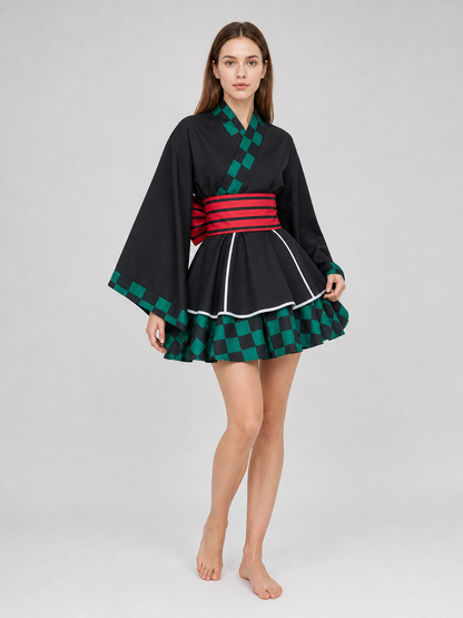 Demon Slayer cosplay dress