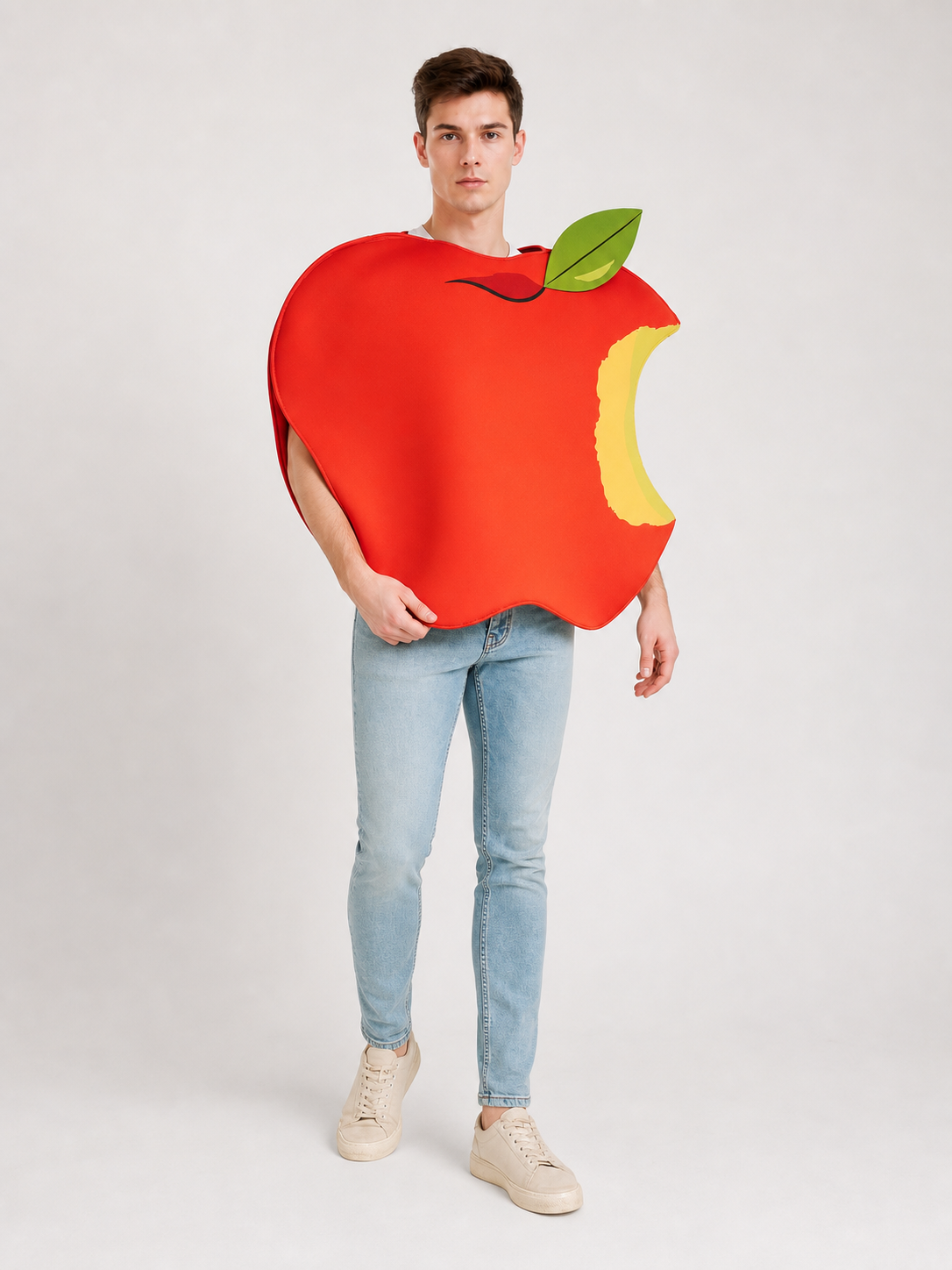 Apple-shaped costume for Halloween, cosplay, and stage performances
