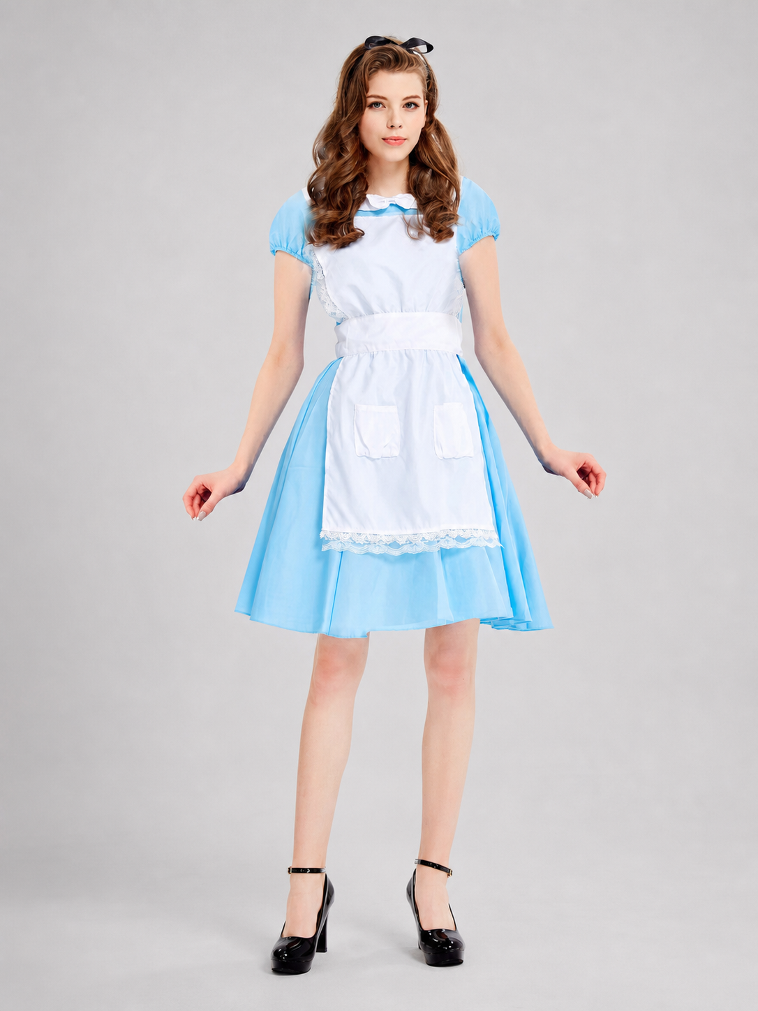 Halloween Dress with White Apron