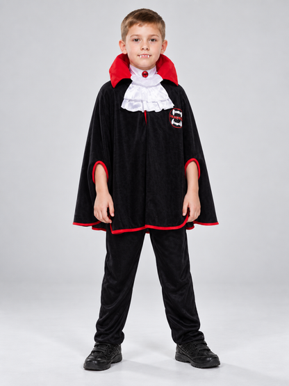 Children's Vampire-Style Costume Cape Costume Capes detail