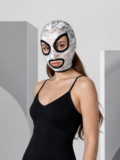 Mesh Carnival Mask for Halloween and Cosplay Costume Masks detail