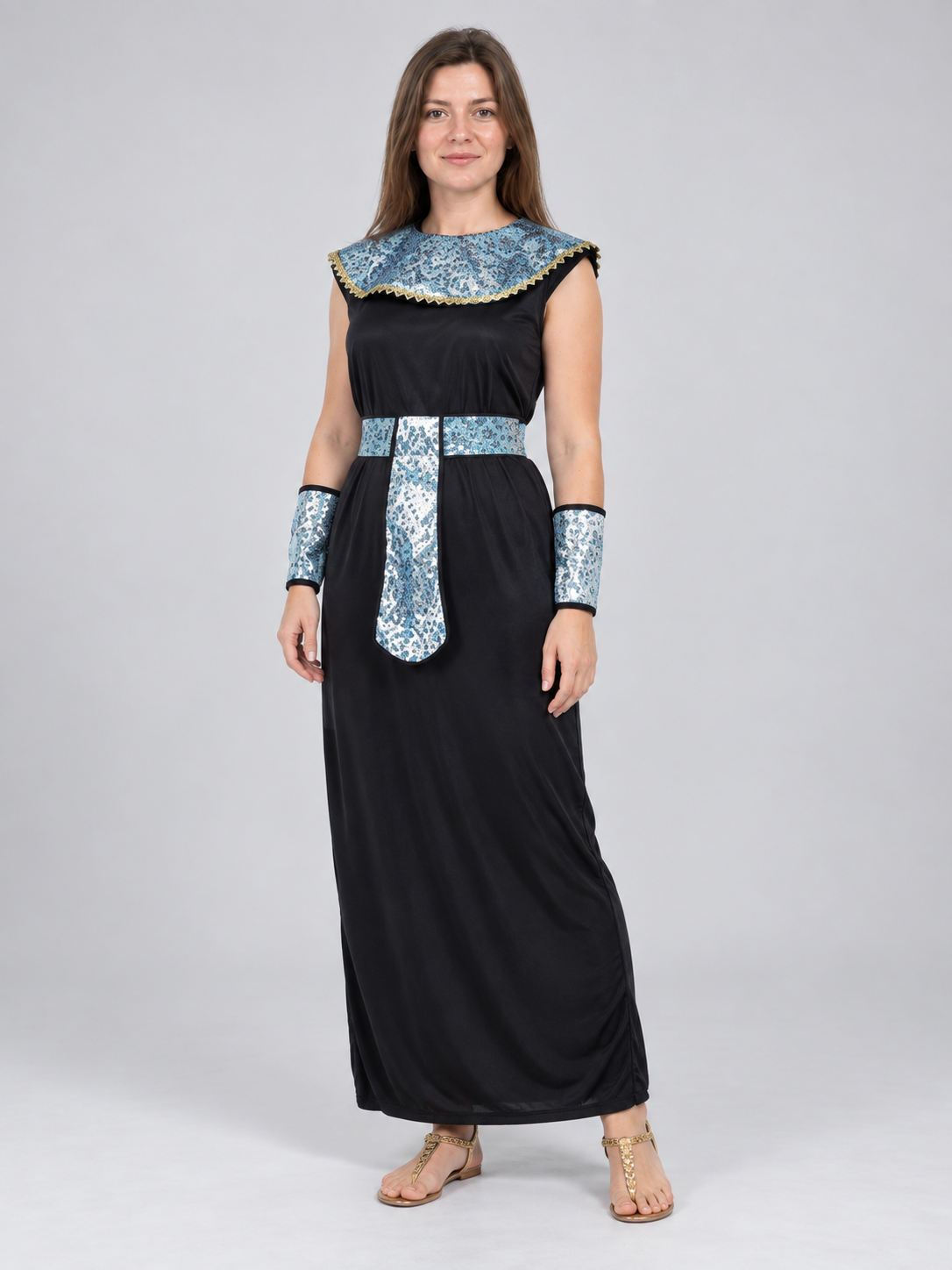 Egyptian-Style Glitter Costume