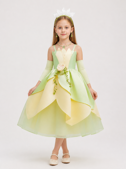 Light Green Princess Costume for Halloween
