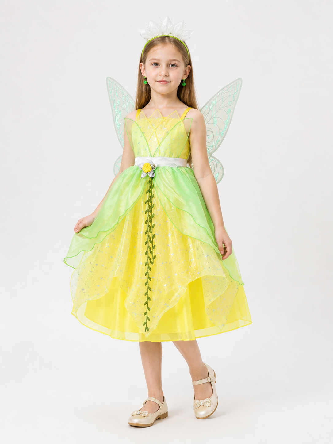 Halloween Princess Costume Dress with Butterflies