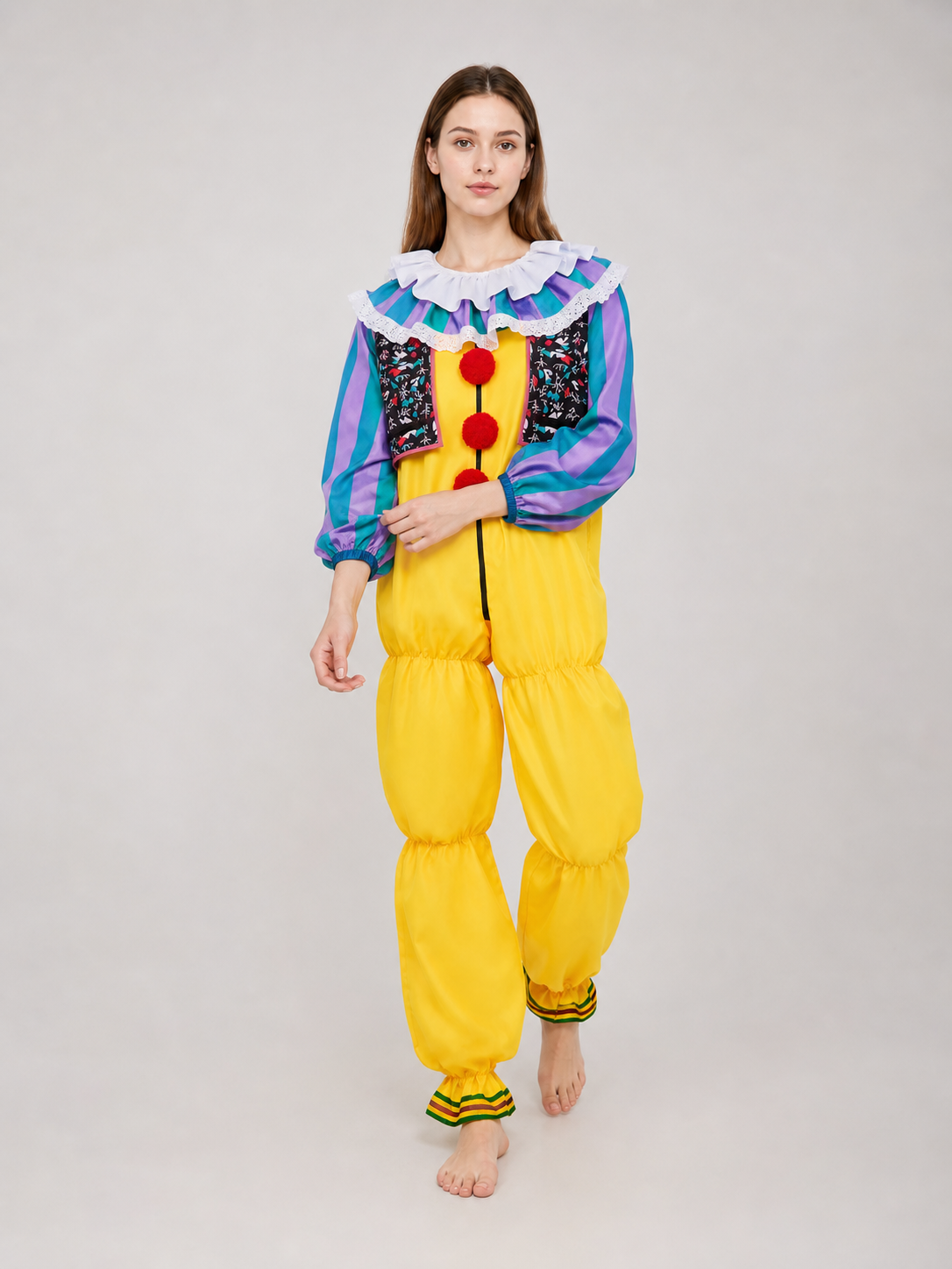 Clown Costume for Cosplay Based on the Film It