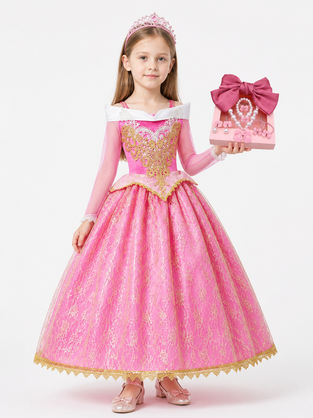 Pink Princess Halloween Costume Costumes detail