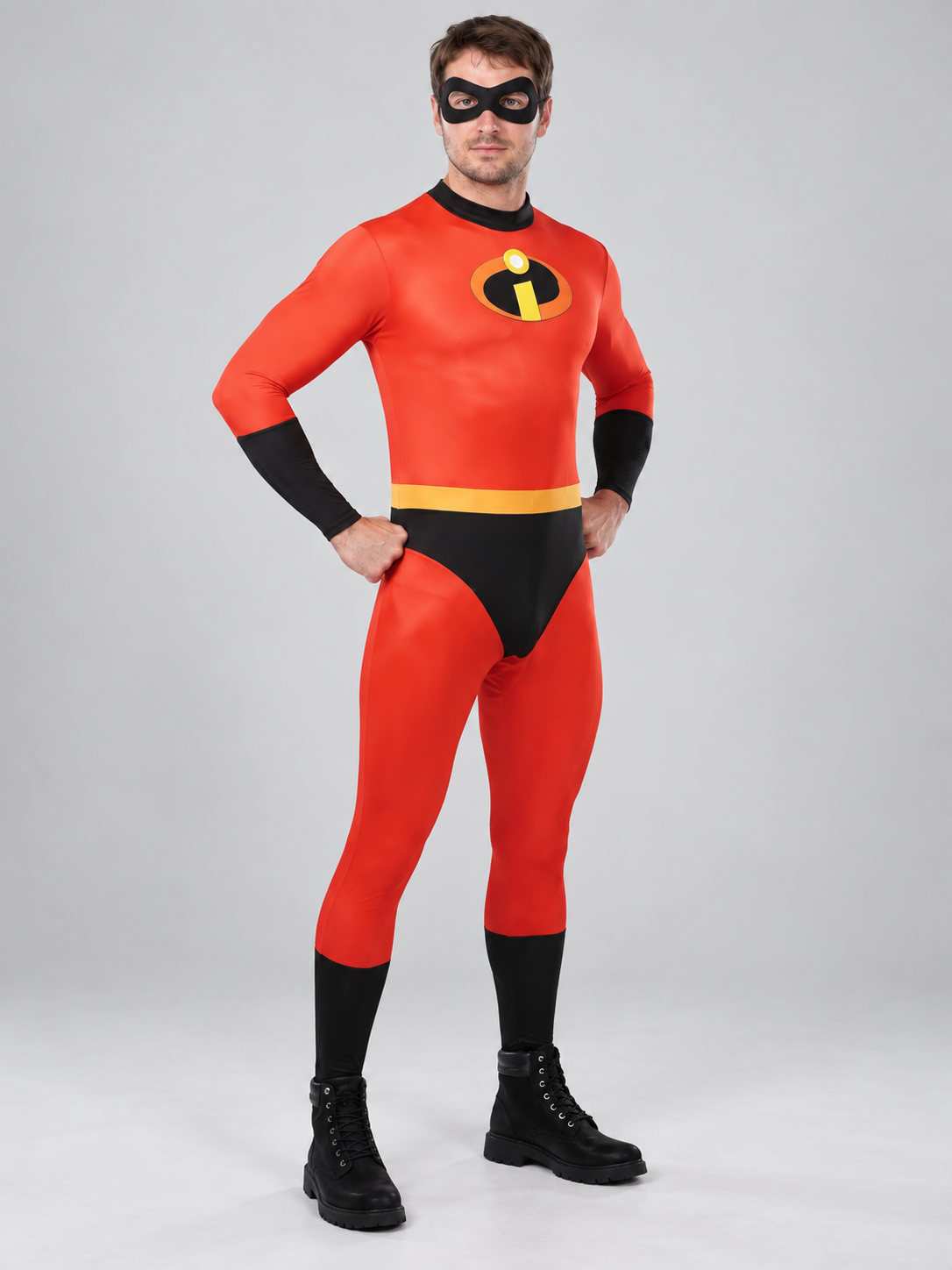 Adult Superhero Costume with Mask