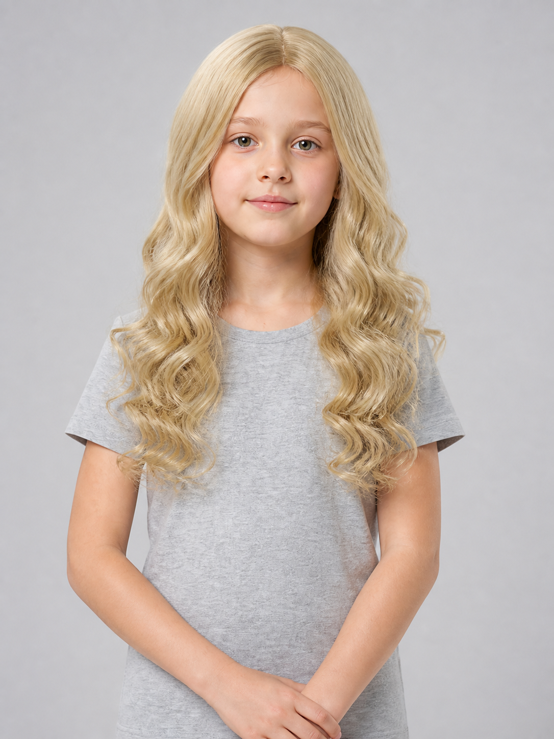 Light-Golden Carnival Wig for Halloween and Cosplay Costume Wigs detail