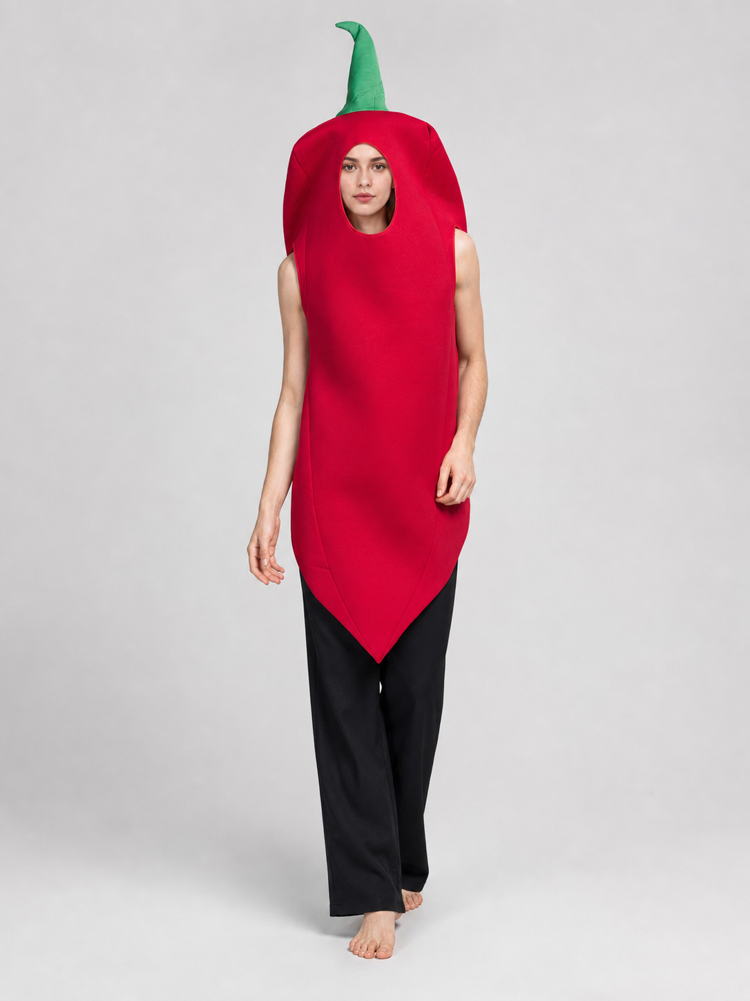 Chili Pepper Costume for Halloween and Theme Parties
