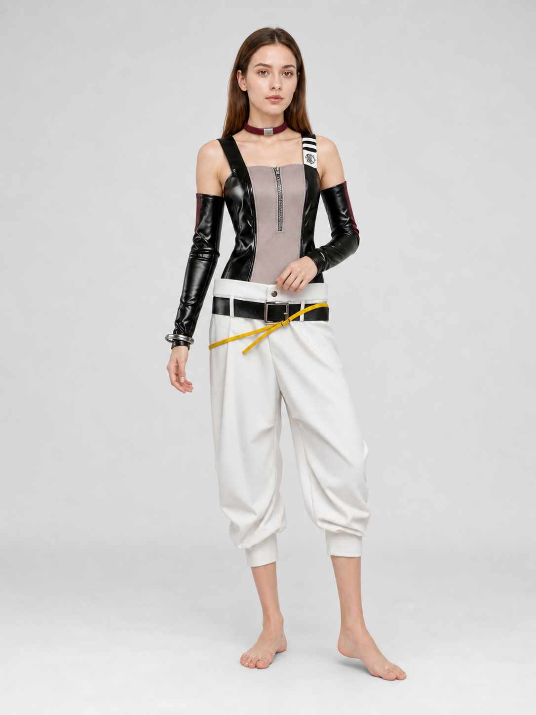 Semyu Grierkos Cosplay Costume with Belt and Arm Warmers