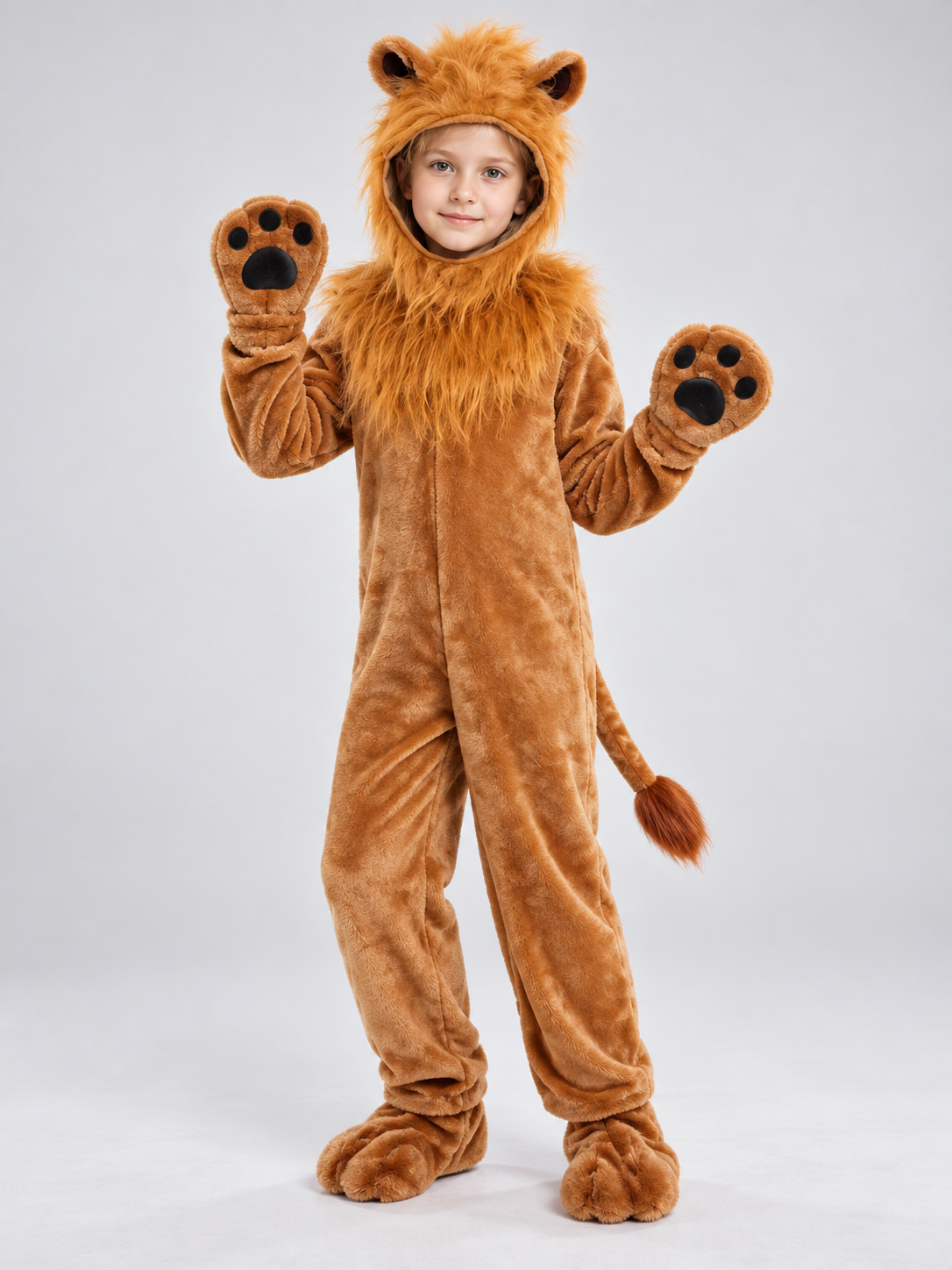 Lion Carnival Costume with a Full Mane Costumes detail