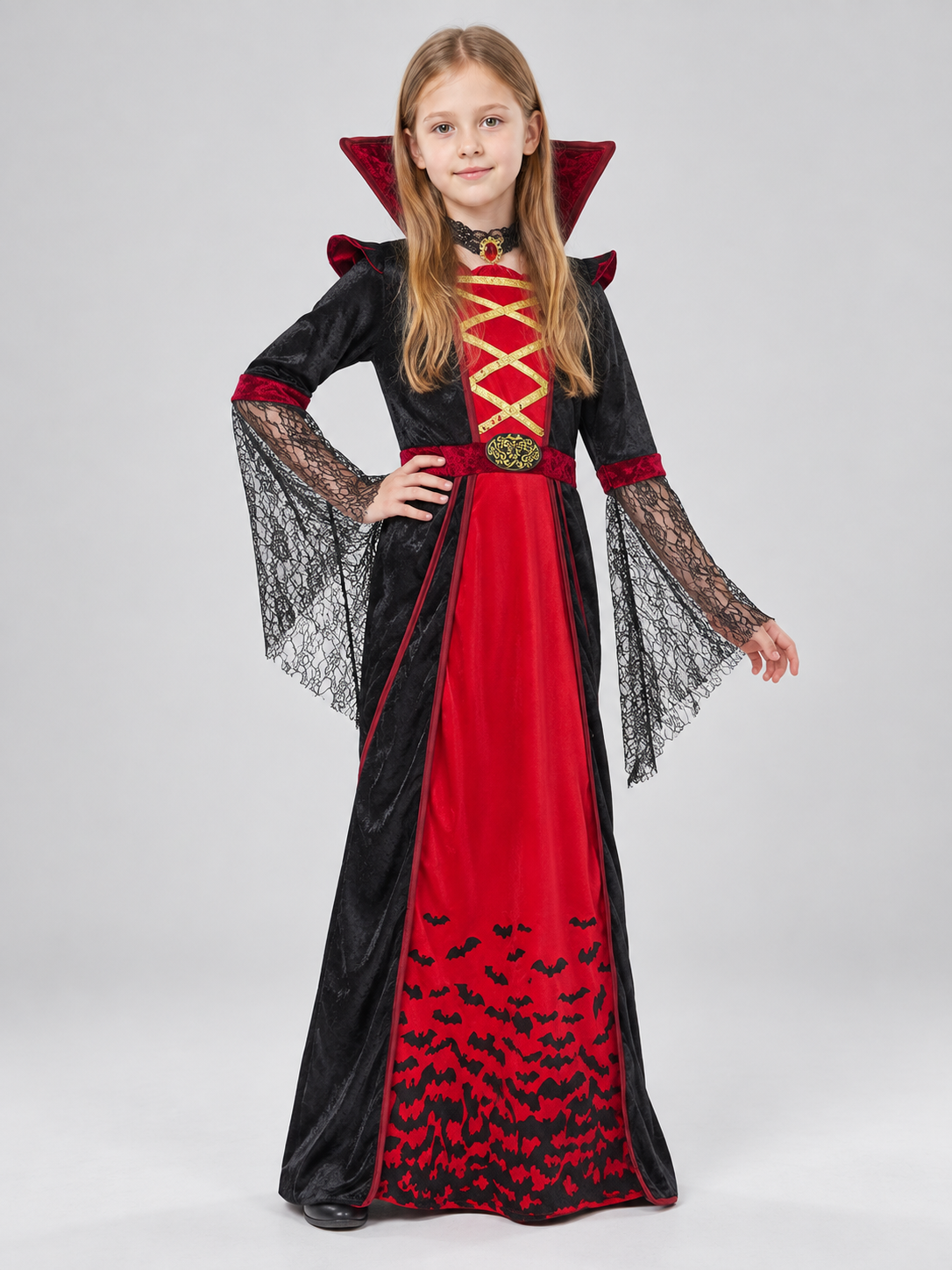 Gothic-Style Vampire Costume Costumes detail