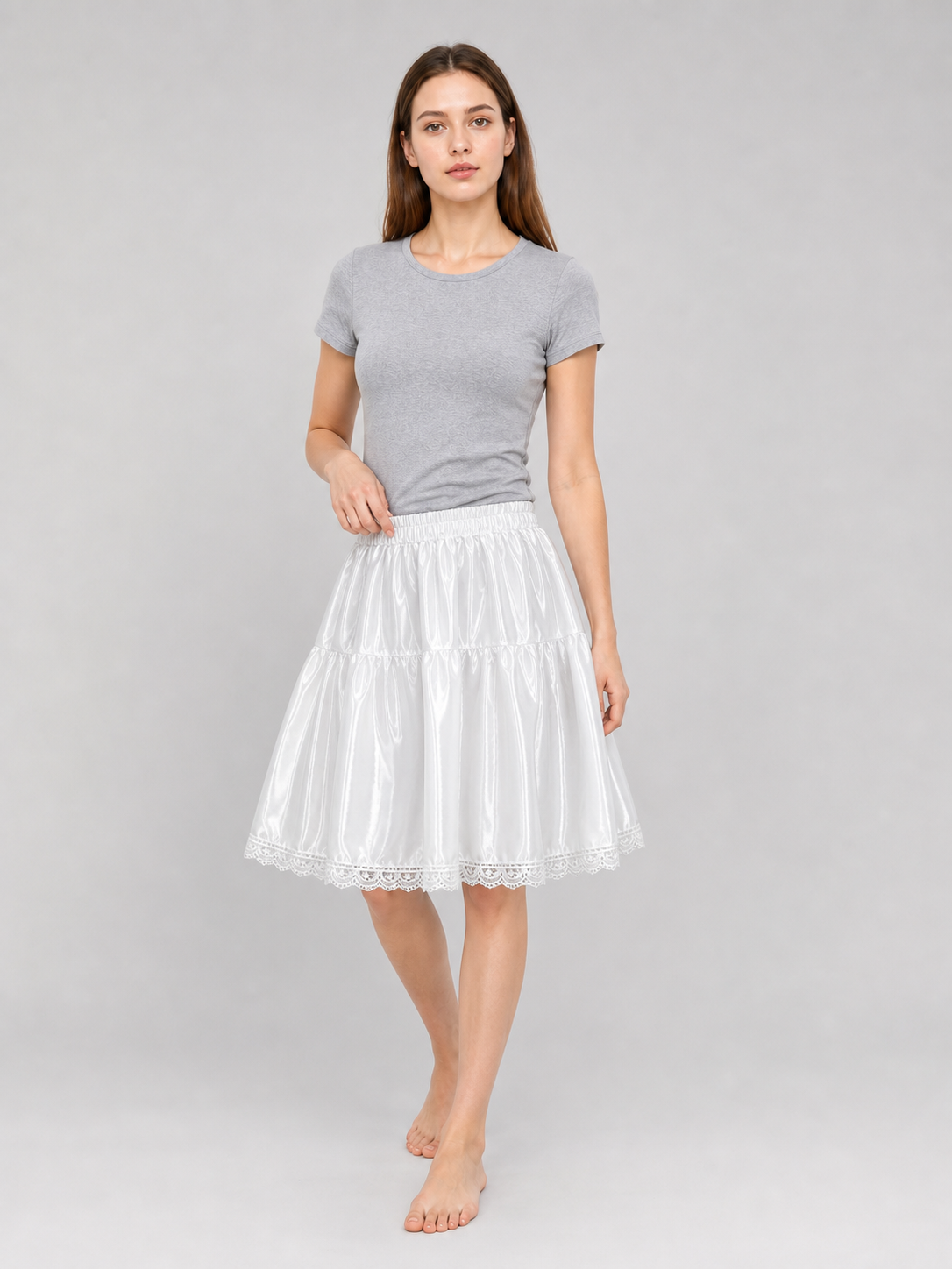 White Beauty and the Beast Cosplay Skirt