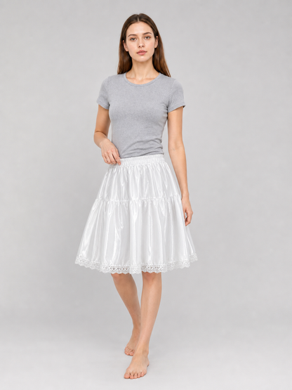 White Beauty and the Beast Cosplay Skirt