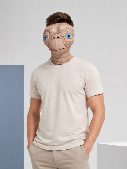 Alien Carnival Mask for Halloween and Cosplay Costume Masks detail
