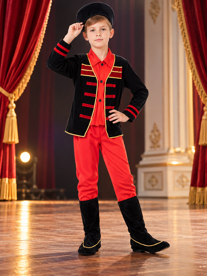 Children's Carnival Costume in Russian Stage Style Costumes detail