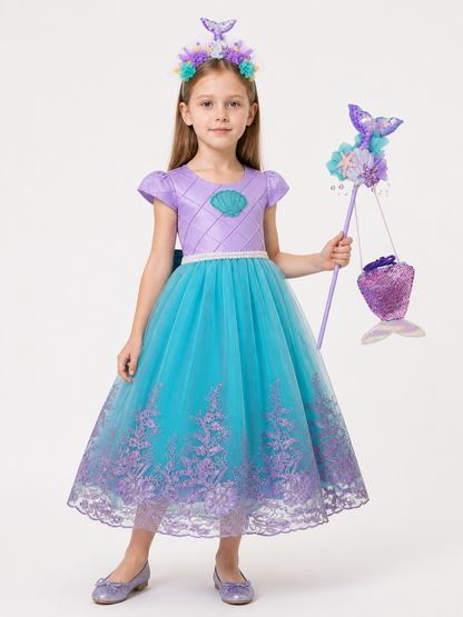 Rainbow Mermaid Costume for Halloween and Cosplay