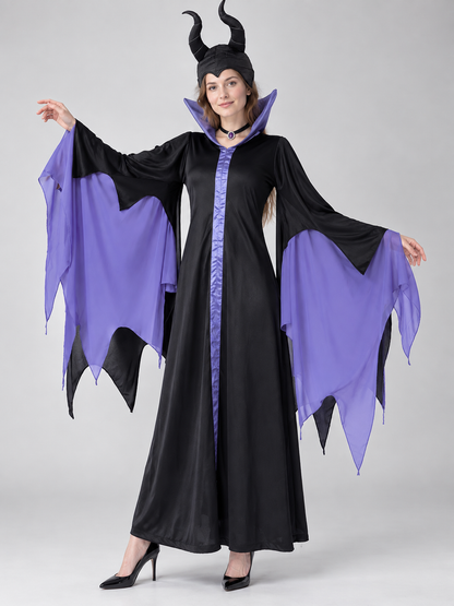 Halloween Carnival Costume: Dress, Horns, Necklace