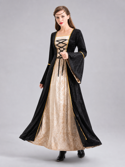 European Vampire Dress Costume for Halloween