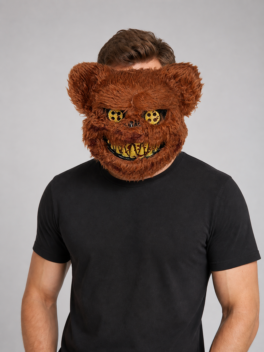 Scary Bear Carnival Headwear for Halloween Costumes detail