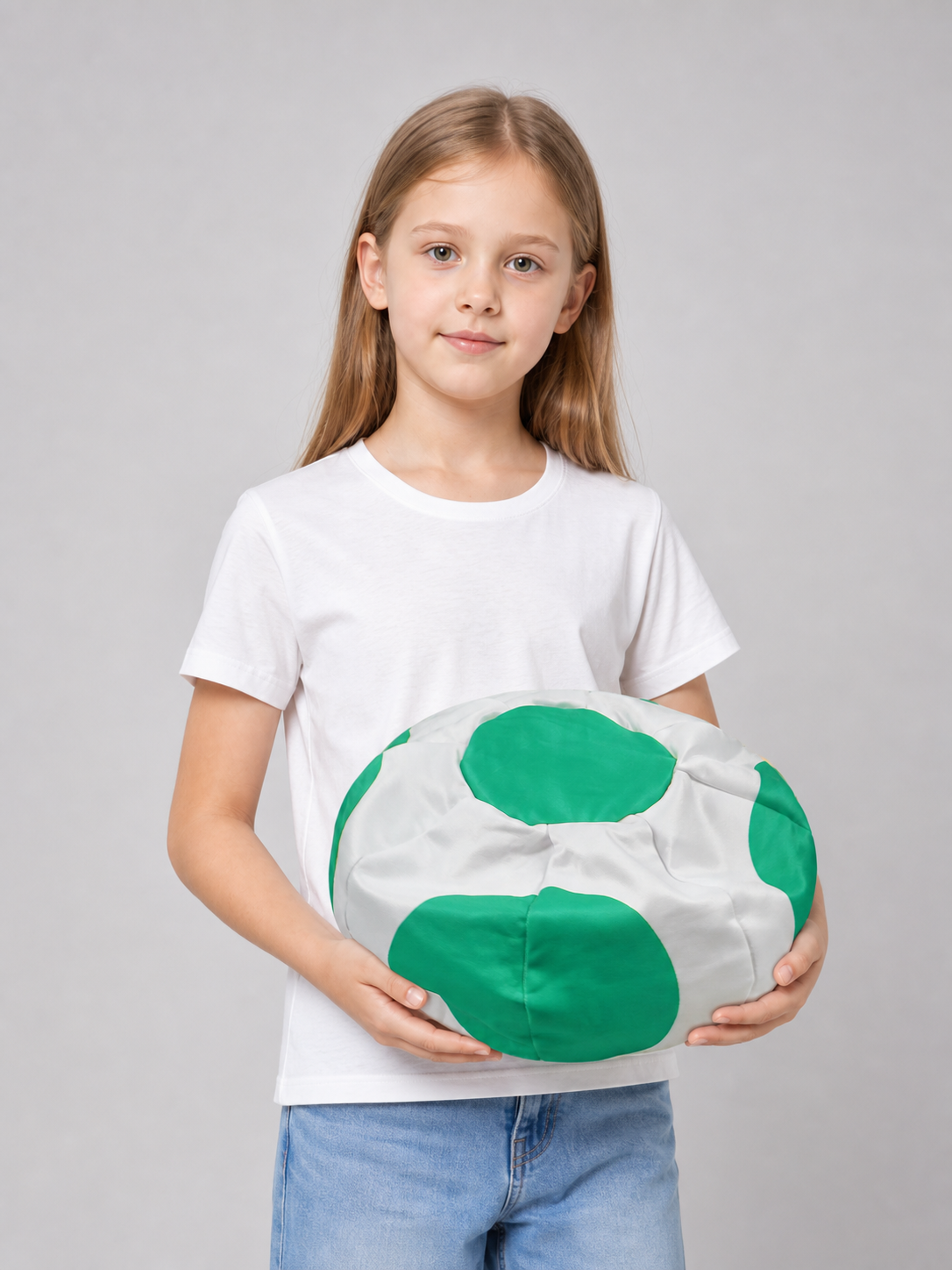 Toad Character Hat, White and Green, for Cosplay