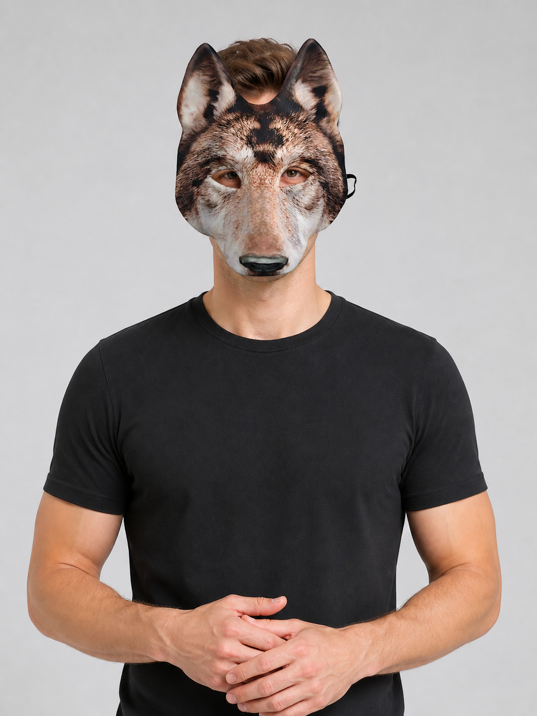 Carnival Wolf Head Mask for Halloween Costume Masks detail