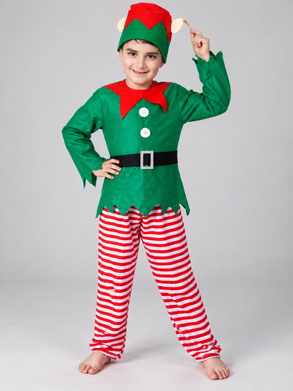Children’s elf costume with hat
