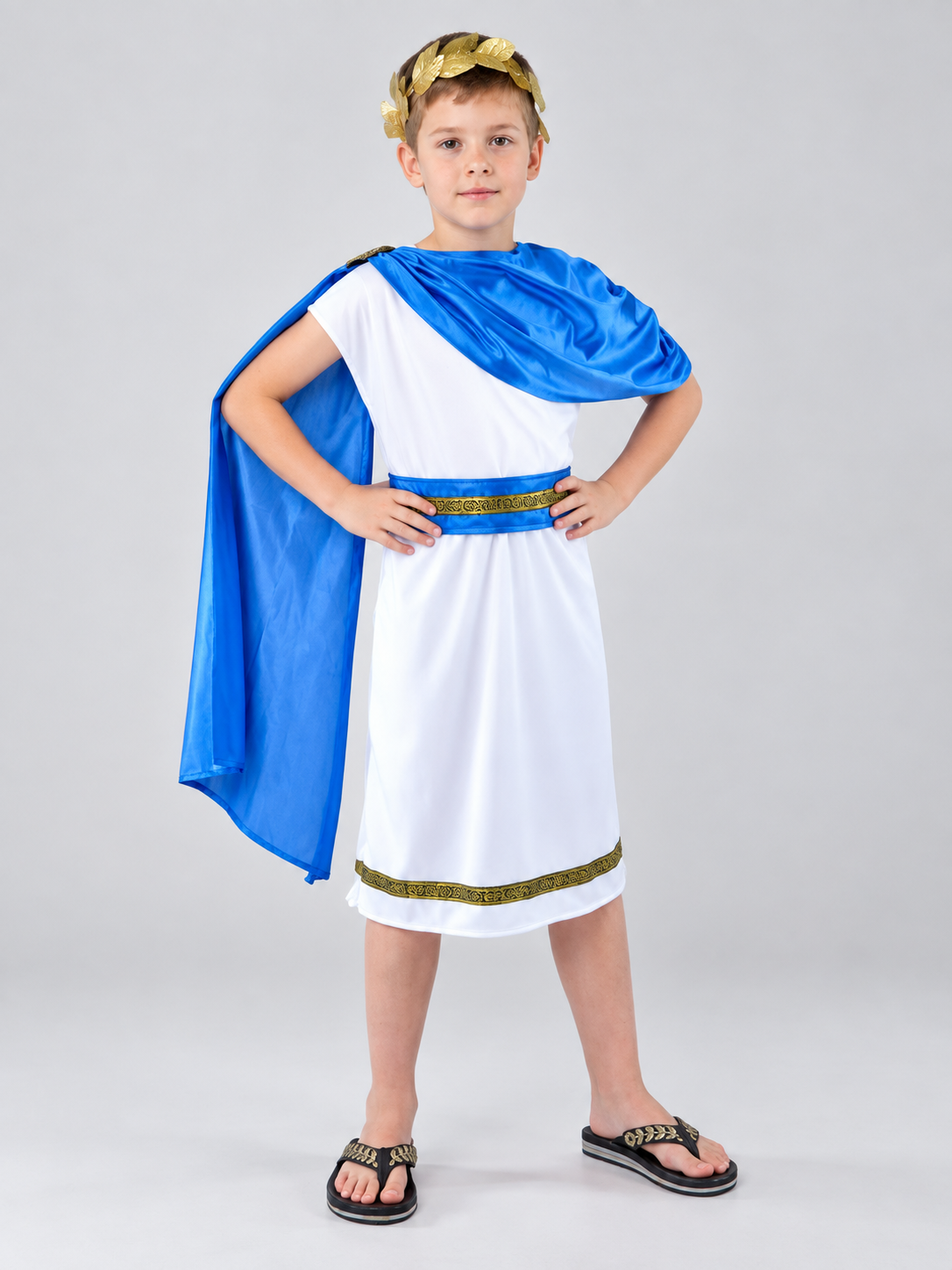 Children’s Ancient-Style Costume with Tunic and Cape product detail
